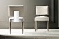 带金属细节的豪华意大利软垫集中椅-Cassoni.com上的高端意大利设计师和豪华家具