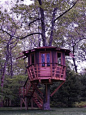 East Hampton Treehouse :: Old Northwest Road, East Hampton by Roderick Romero Treehouses