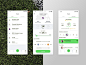 App Applaude - Bookmaker payment mobile money app design ux ui soccer bookmaker