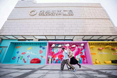 呜呼呼^_^采集到围挡、展陈