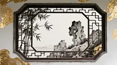 中式花窗壁纸限时放送 - 小红书