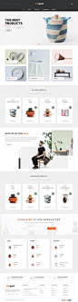 Expert Multistore PrestaShop theme > To promote handmade products, furniture, accessories or any other items related to fashion. This theme is best for any #eCommerce #website.: 