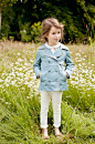 Chloé Spring Summer 2013 Kids Fashions ~ Dreams Of Polka Dots, Buttercream & Eyelet — Child Mode