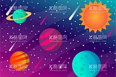 星球背景  - 源文件下载【酷图网】星球背景,星空背景,星球,行星,银河系,太空,卡通,宇宙星球,天体,恒星,矮行星,太阳系,