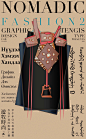 Nomadic Fashion 2 - Tengis Type 泊物字型 : Nomadic Fashion IIGraphic Design for Cloth 2014By Tengis...