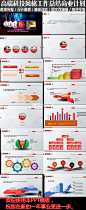 免费微立体新年计划工作总结汇报动态PPT模板下载