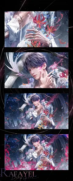 祁煜【万象遇你】人生四格---cn：梨花加点糖