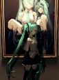 第一次双更！ : #初音未来  #初音  #miku