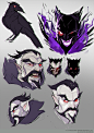 Raven Lord Concept Art, Oscar Vega : Concept work for Heroes of the Storm.
A little insight into what went into developing the Raven Lord's look and some of his early concepts.