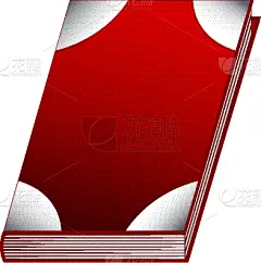 分离着色,书,红色,白色背景,华丽的,商务,模板,童话故事,蜘蛛网,科学