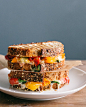 roasted tomato basil grilled cheese.