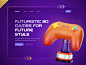 Gamely - Games & Esports 3D Icon Set 20款3D立体卡通电竞游戏比赛插图插画png免抠图片icon图标素材 - UIGUI