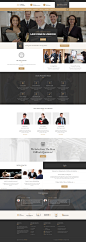 设计Lawyer Attorneys - Modern Law Firm PSD Template