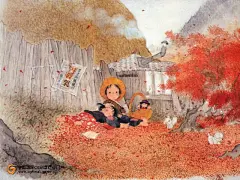 【日本画家Nakashima Kiyoshi（中岛洁）的水彩插画欣赏】