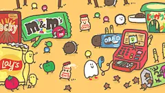 可爱卡通插画ipad壁纸 cr.陆叁叁酱