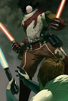 一组插画来自俄罗斯的插画师 HonkFu 。午茶到觉得这组插画的风格更类似于美式的漫画。粗犷的线条和灰暗的色彩。作者的官方站点 http://www.honkfu.com/。