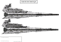 Star destroyer imperial mk I and mk II by AnowiShipyards