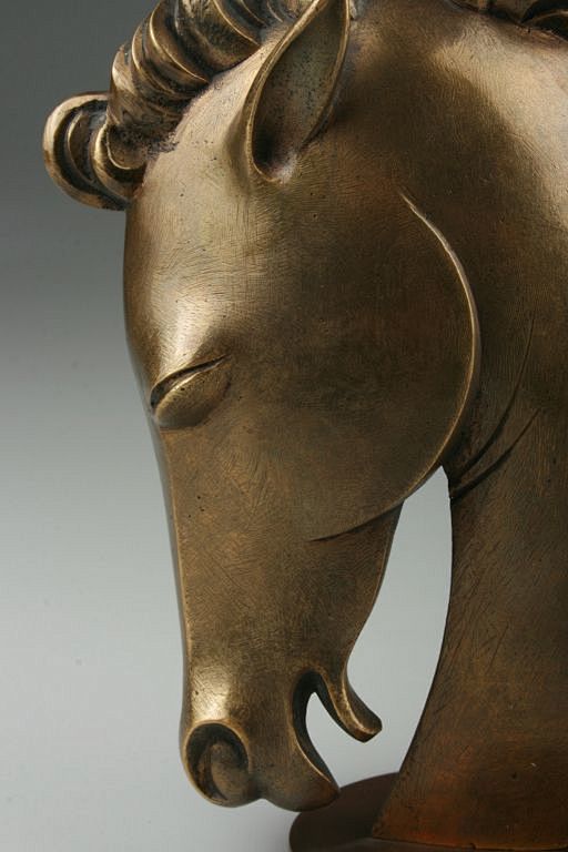 Art Deco Bronze Hage...