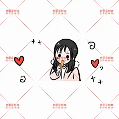 豆豆头像 手绘头像 情侣头像 女生头像 男生头像 Q版头像 可爱个性手绘 卡通头像 动漫少女 二次元头像 简笔画 超仙头像 可爱头像