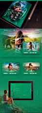 Travel Insurance : Travel insurance concept web-design
