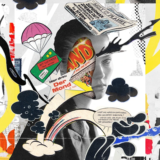 Collage Artwork 364-366 :: Behance-花瓣网