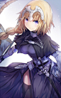 圣女贞德——Fate/GrandOrder——【P站：55298004 | 画师：たれ ，有爱请给作者评分以示支持喔～源地址：O网页链接】