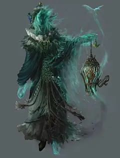 失落之歌的遗孀
失落之歌的遗孀曾是鸟儿的救助者，当灾难降临时她曾尝试解救那些鸟儿。如今她漫无目的地游荡，听着那些她早已记不起的歌声。