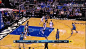 卢比奥风骚不看人背传助唐斯暴扣 #NBA#