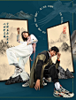 【浔系列·精卫】鸿星尔克男鞋2021夏新款复古透气运动男跑步鞋-tmall.com天猫