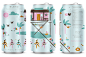Blend : Blend is a seasonal line of juices that can be mixed and matched to create custom variety packs for consumers. Each season they send out a special edition flavor with a limited edition illustration.