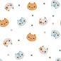 Cats Children's Fabric - Printing Fabrics : Discover our big Children's fabrics collection, ideal for Clothing, Fashion, Patchwork, Decoration. +20 Fabrics to choose from cotton, polyester or leatherette ✓ Sale by meters online ✓ Fabric 100% Quality » Pri