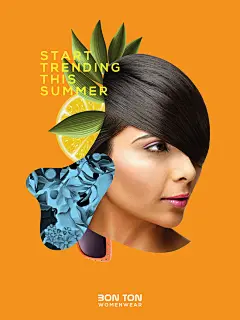 Bon Ton女装品牌夏季活动海报设计 - 三视觉