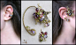 Wild grapes set of ear cuffs by ~JSjewelry on deviantART