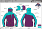 Ski clothes Outerwear sketches FLATSKETCHES technicalsketches flat spec sketches Spec winter Wintersport sport sportclothes jacket pants accessories