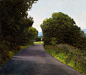 Marc Bohne The Road To Burrus 14 x 16 oil on panel-2