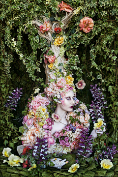 湖畔阴影采集到克里斯蒂·米切尔(Kirsty Mitchell)，英国摄影师