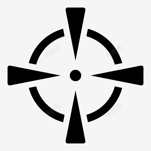 聚焦瞄准靶心图标 UI图标 设计图片 免费下载 页面网页 平面电商 创意素材-花瓣网