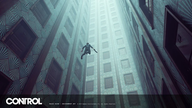 CONTROL (2019) - Ashtray Maze, Masao Ogino : In-game environments ...