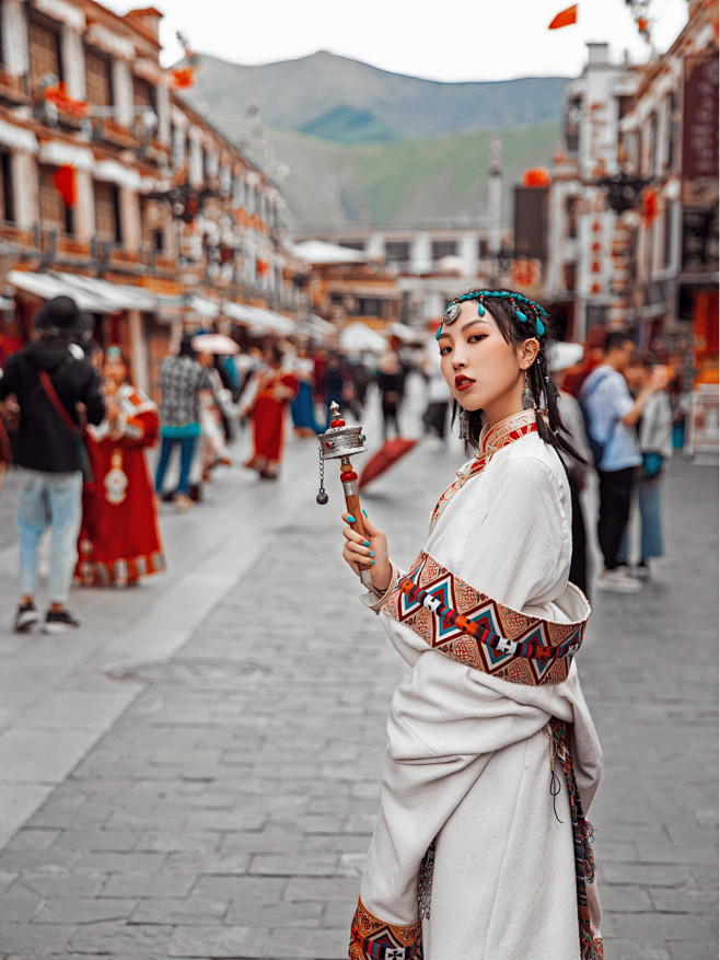 西藏-拉萨-八廓街-