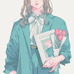 #灵感的诞生#  #插画#
局部刻画的手法，好像有亿点点迷人~

by misaki ​​​​