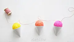 #手工DIY# 最全的金粉泡沫球装饰教程_可爱_创意_纸艺_儿童_创意装饰_手工DIY_手工大师