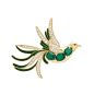 bird of paradise brooch