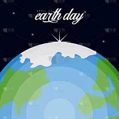太空背景下的地球