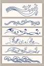 日式纹理花纹
