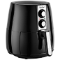 VonShef 2.2 Litre Air Fryer in Black Oil Free Healthier Fryer - Free 2 Year Warranty: Amazon.co.uk: Kitchen & Home