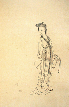 江岸野蕊采集到工笔白描
