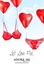 Let love fly this Valentine's Day. | Shop Adore Me's Valentine's Day Lingerie Collection <3