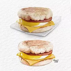 这位越南插画大神笔下的水彩美食，让人超有食欲！_头条君_图片-致设计