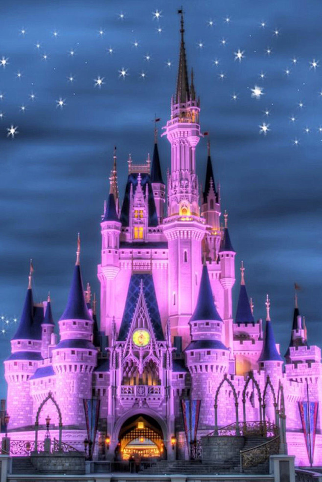 童话中魔法的城堡有梦幻的味道