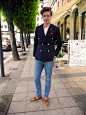 Martin Hansson - Cavaliere Blazer, Cos Shirt, Filippa K Jeans, Sebago Sailorshoes - 20120613